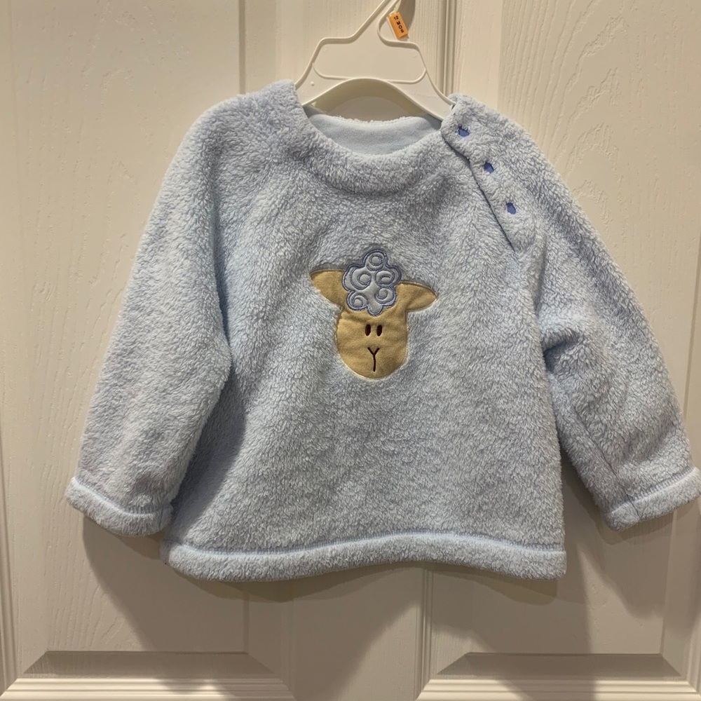Hanna Andersson Marshmallow Sweater Pullover Sheep size 80 (18-24 months)